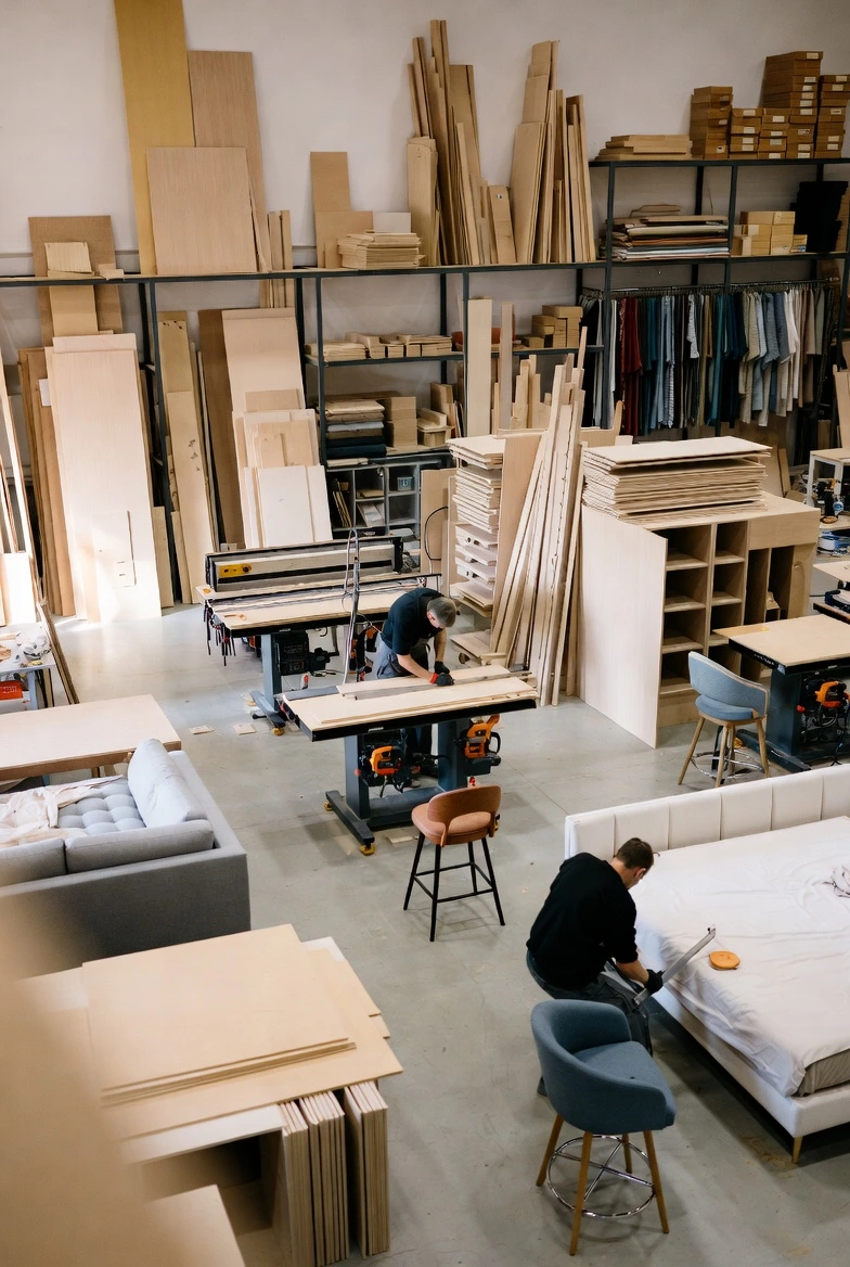 Fabrication de meubles sur mesure : canapés, lits et chaises de qualité