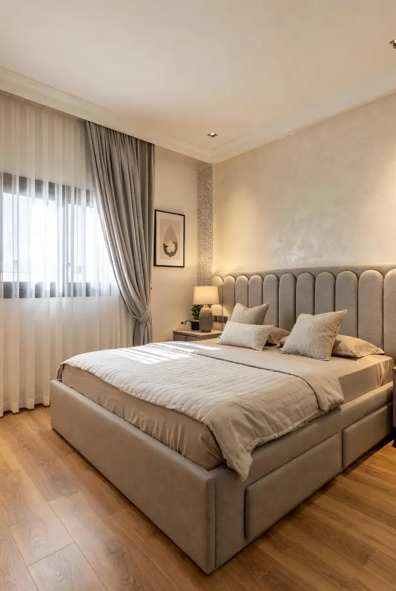 Lits sur mesure à Nador : confort, rangement et design personnalisé