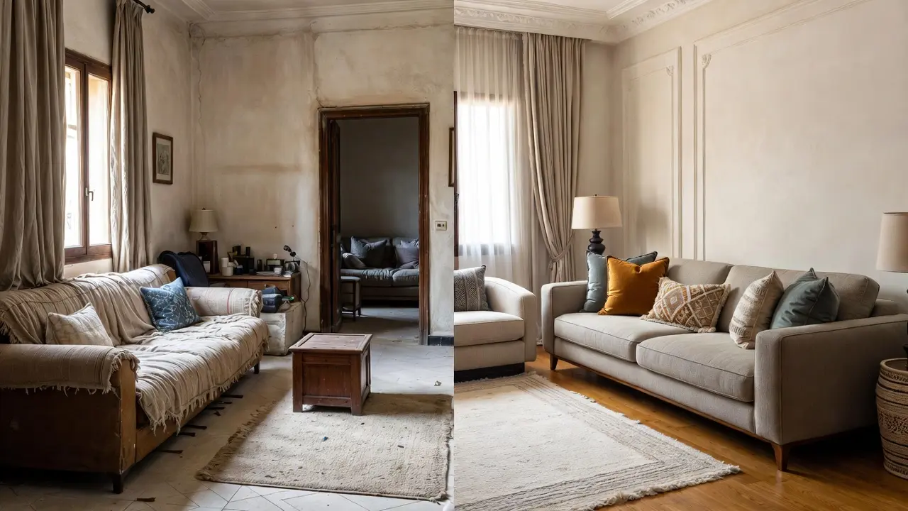 Un salon sur mesure à Nador : quand le client retrouve le confort et l’élégance