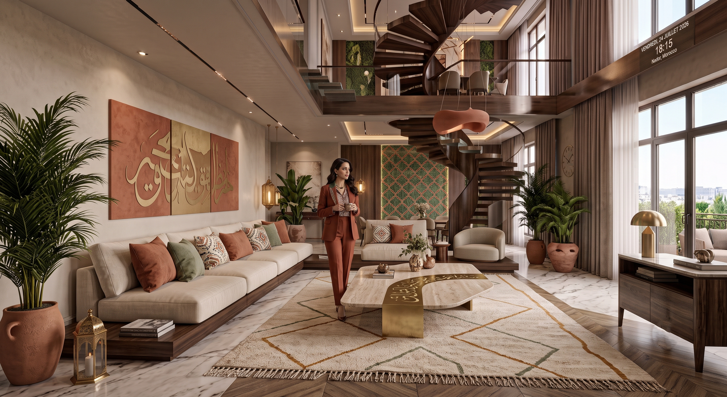 Modern Living Room Trends in Morocco for 2026