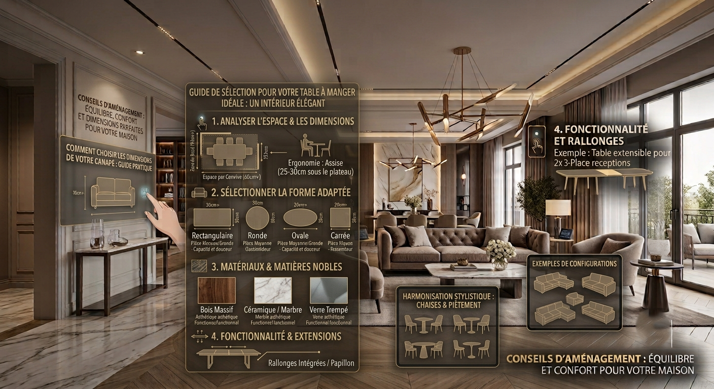 How to Choose the Perfect Dining Table