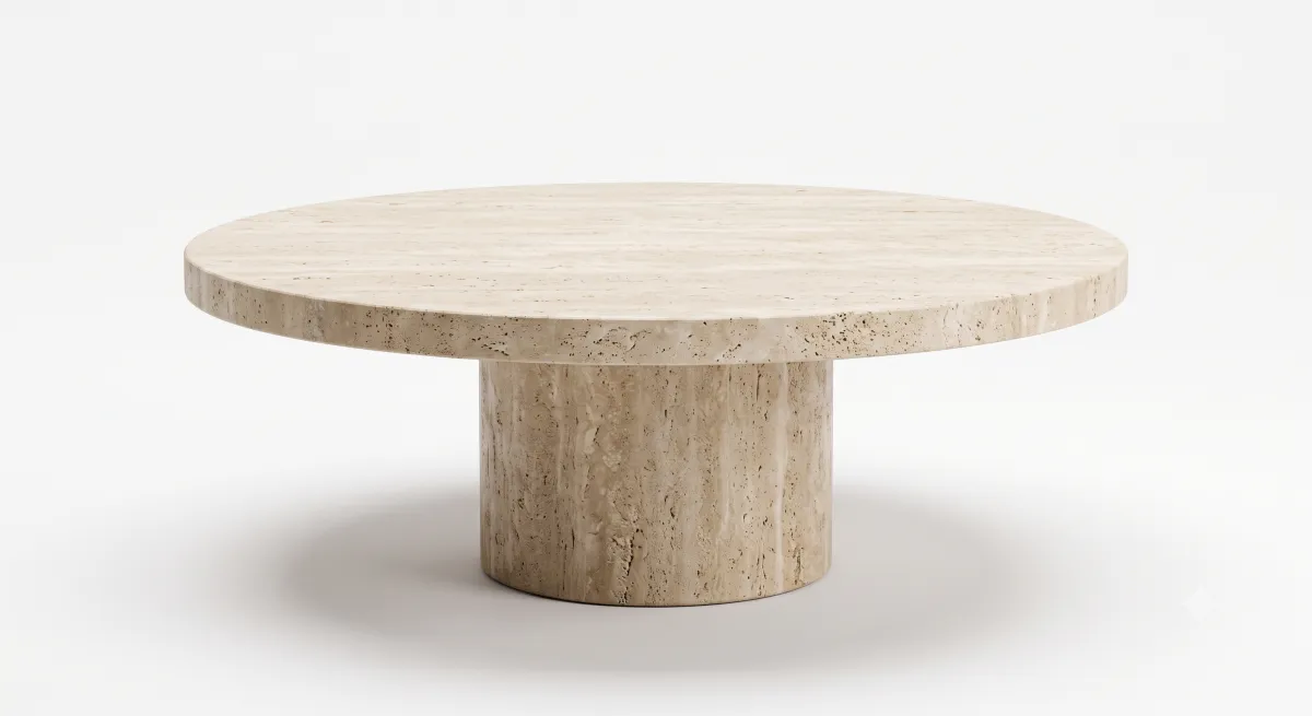 Travertine Coffee Table