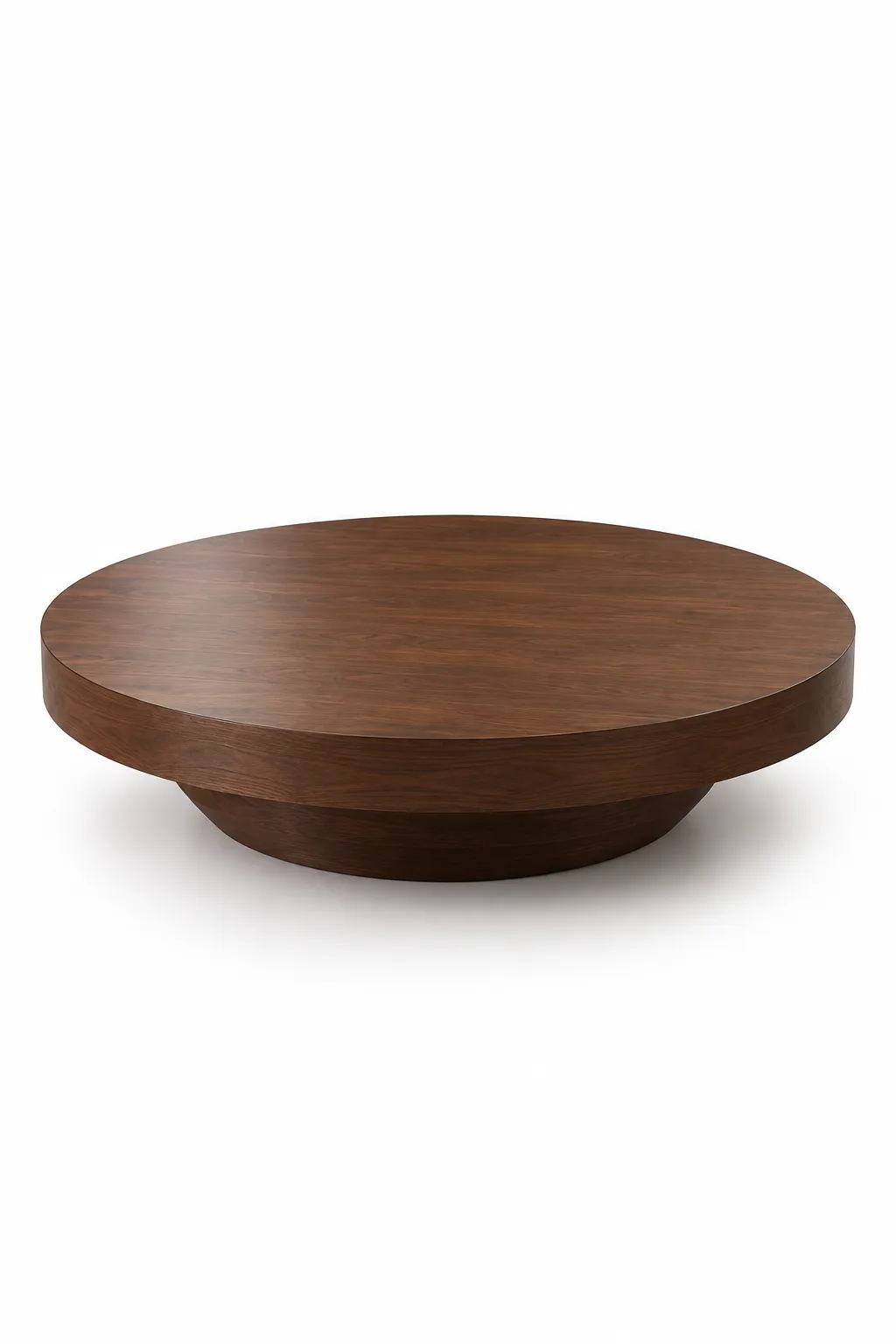 Table Basse Ronde Design en Bois